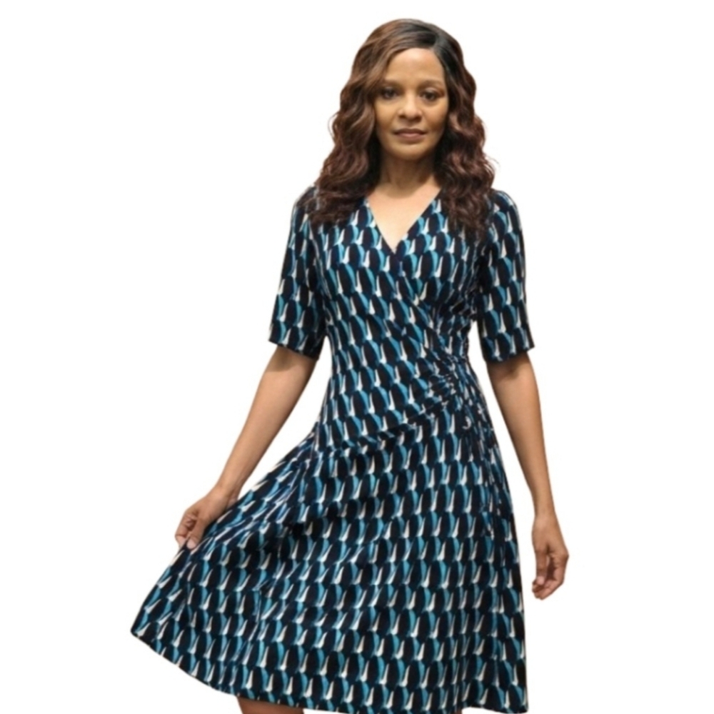 Jones Studio Geometric Dress